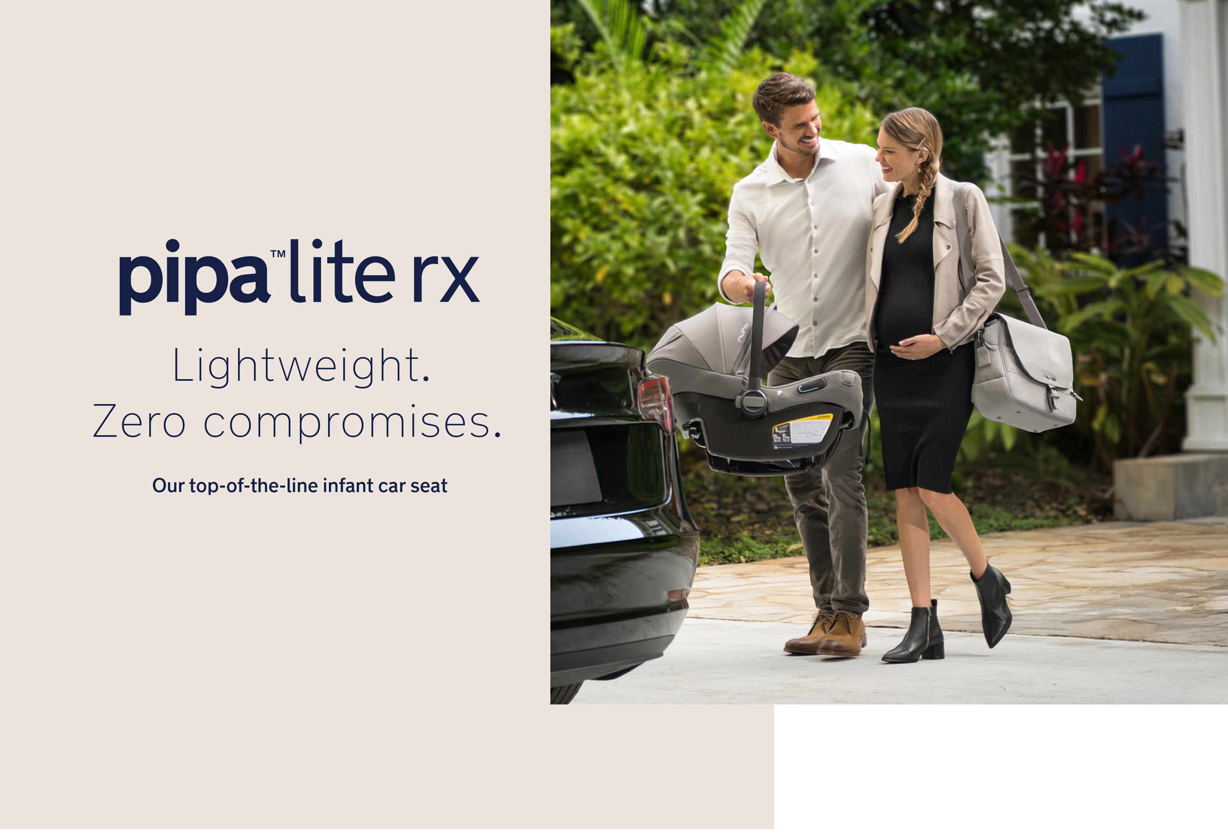 PIPA lite rx | Lightweight. Zero compromises. Our top of the line infant car seat